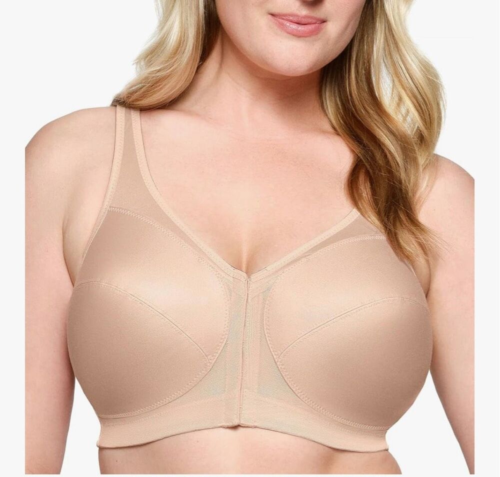 Glamorise Women's MagicLift Front Close Posture Back Support 46C Bra